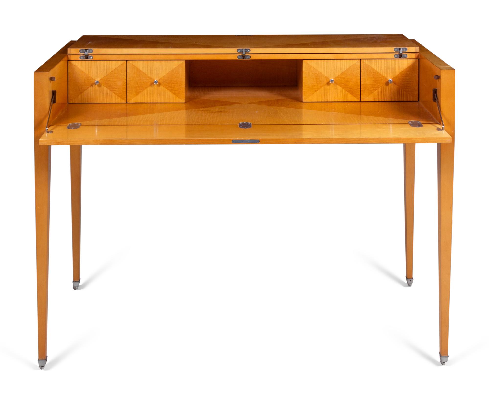 A Barbara Berry for Baker Art Deco Style Writing Desk