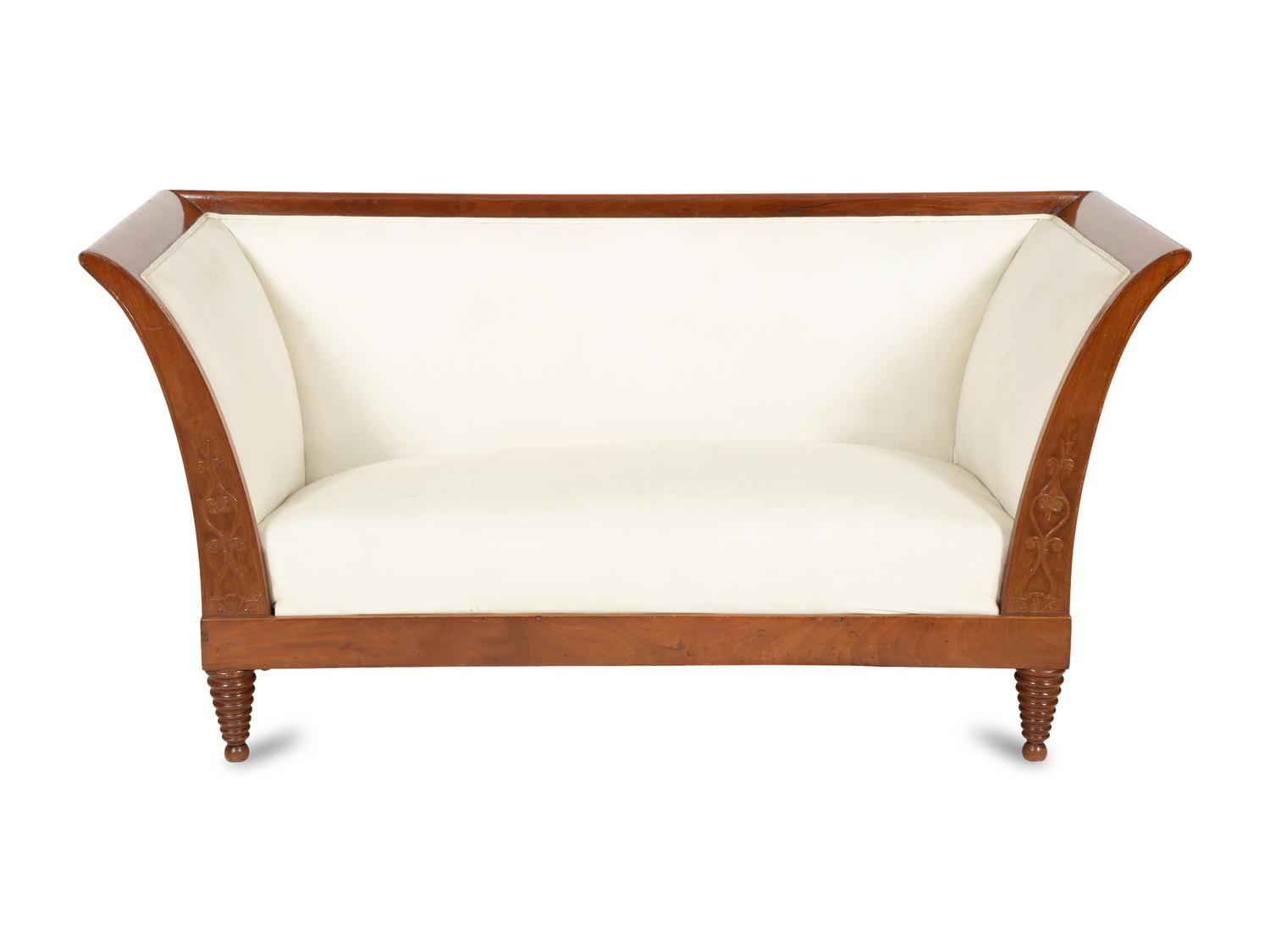 A French Mahogany Canape