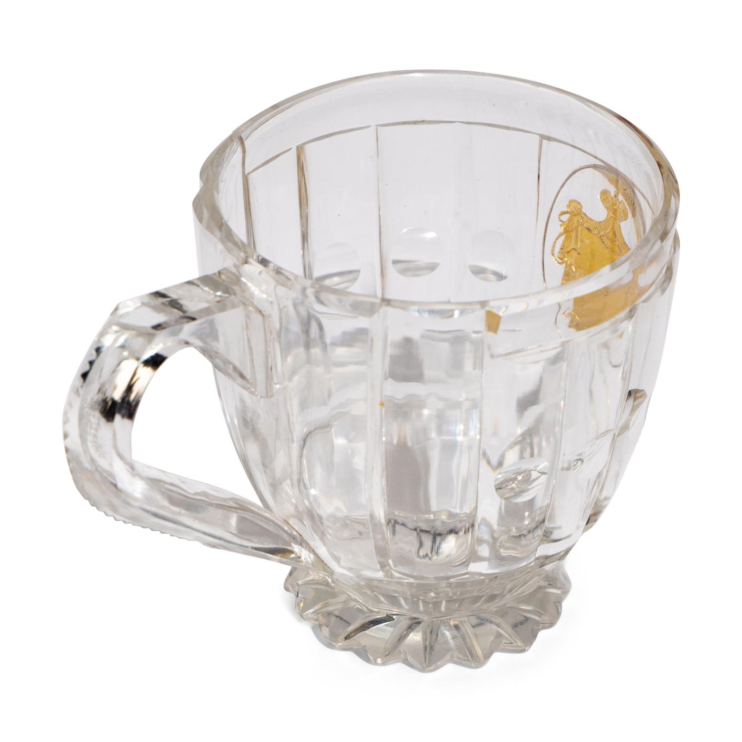 An Imperial Russian Cut Glass Tea Cup from The Banquet Service