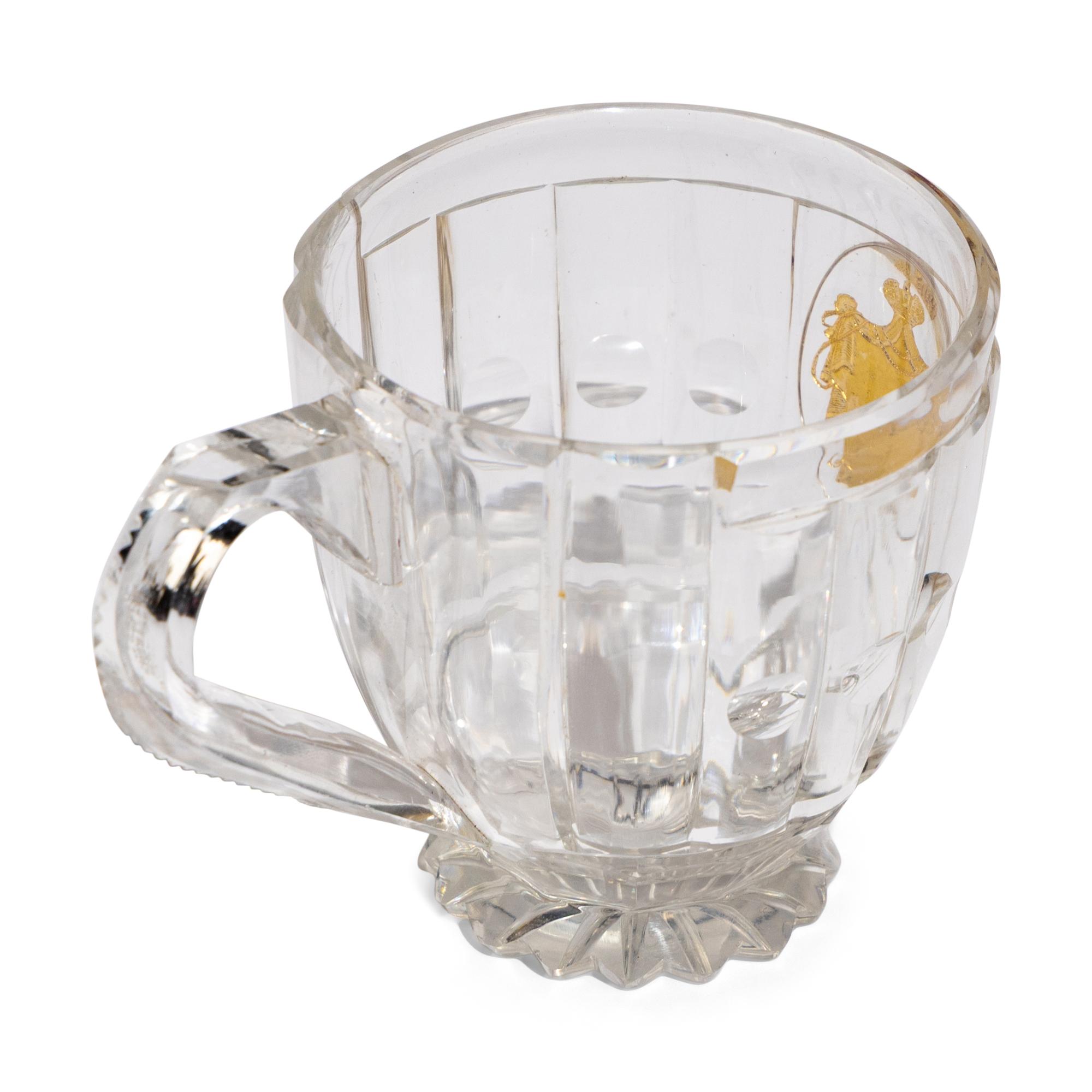 An Imperial Russian Cut Glass Tea Cup from The Banquet Service