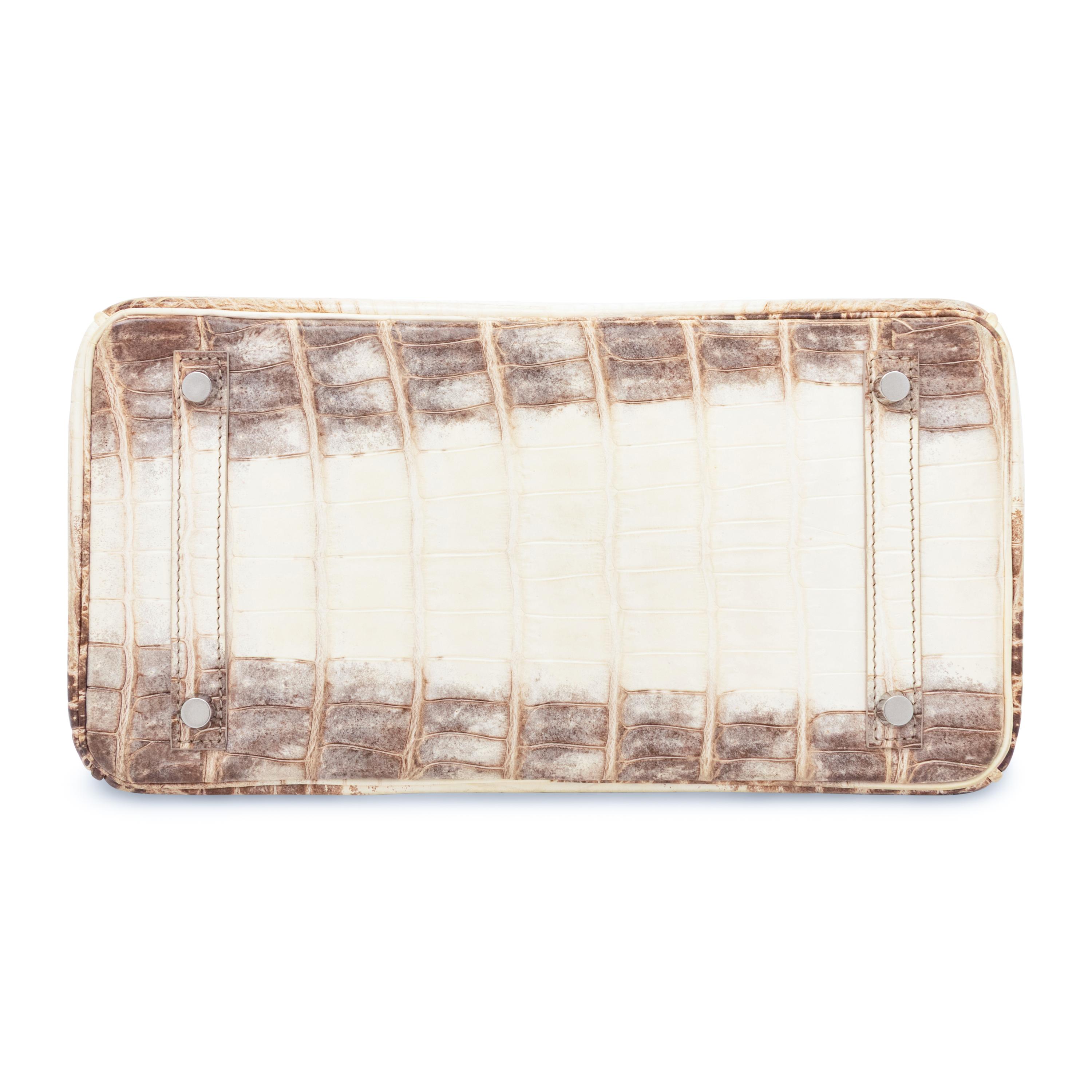 HERMÈS, BIRKIN 30 IN HIMALAYAN CROCODILE