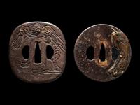 Four Japanese Metal Tsuba