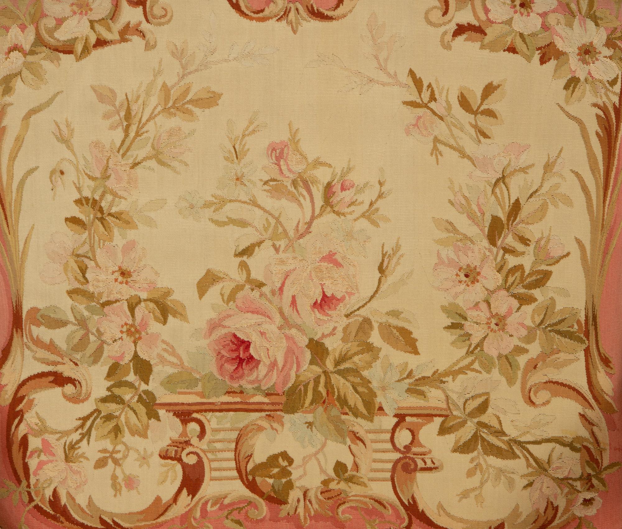 A Louis XV Style Three-Piece Carved Giltwood Salon Suite