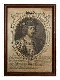 A Set of Twenty-Two Framed French Engravings