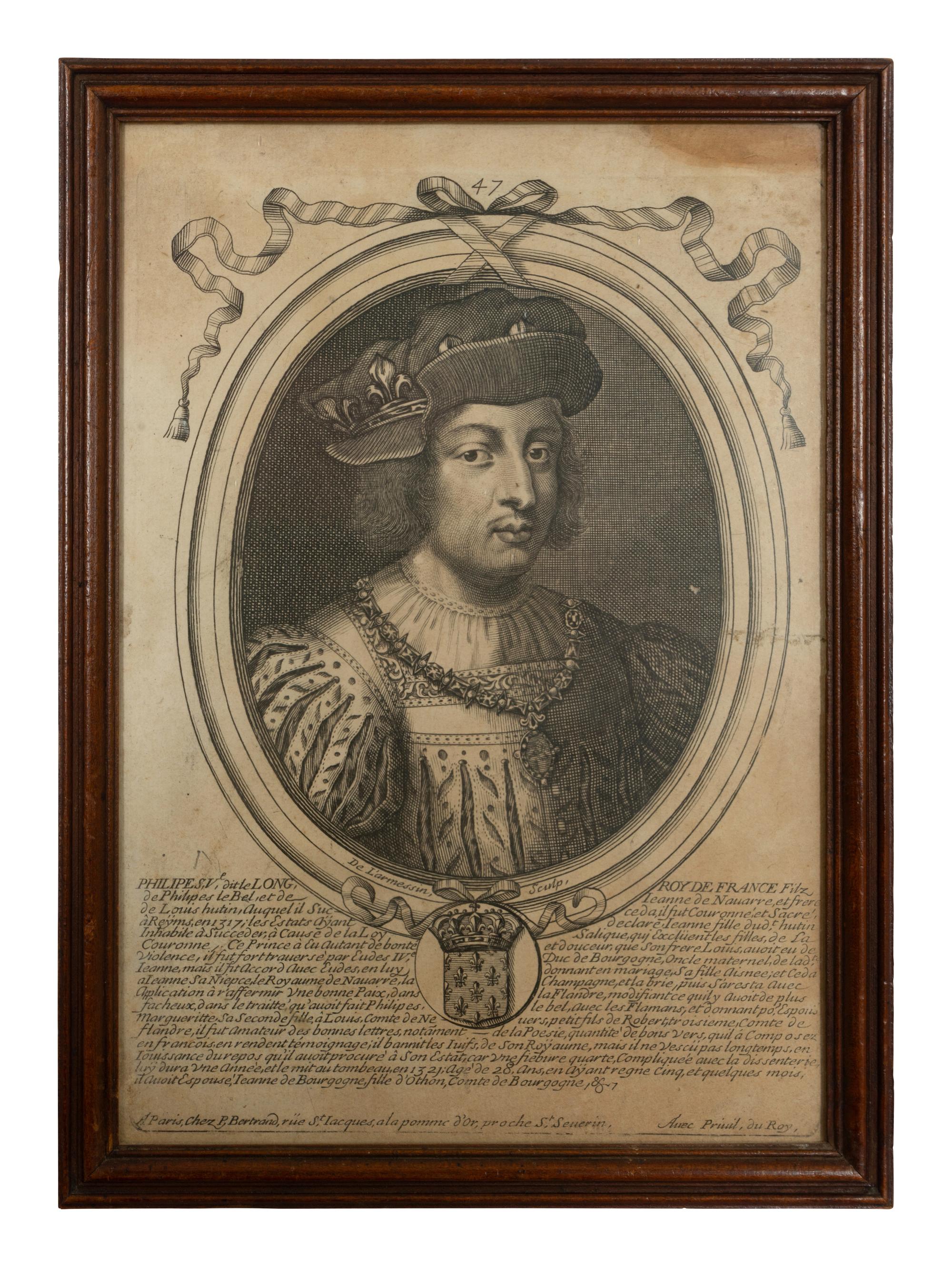 A Set of Twenty-Two Framed French Engravings
