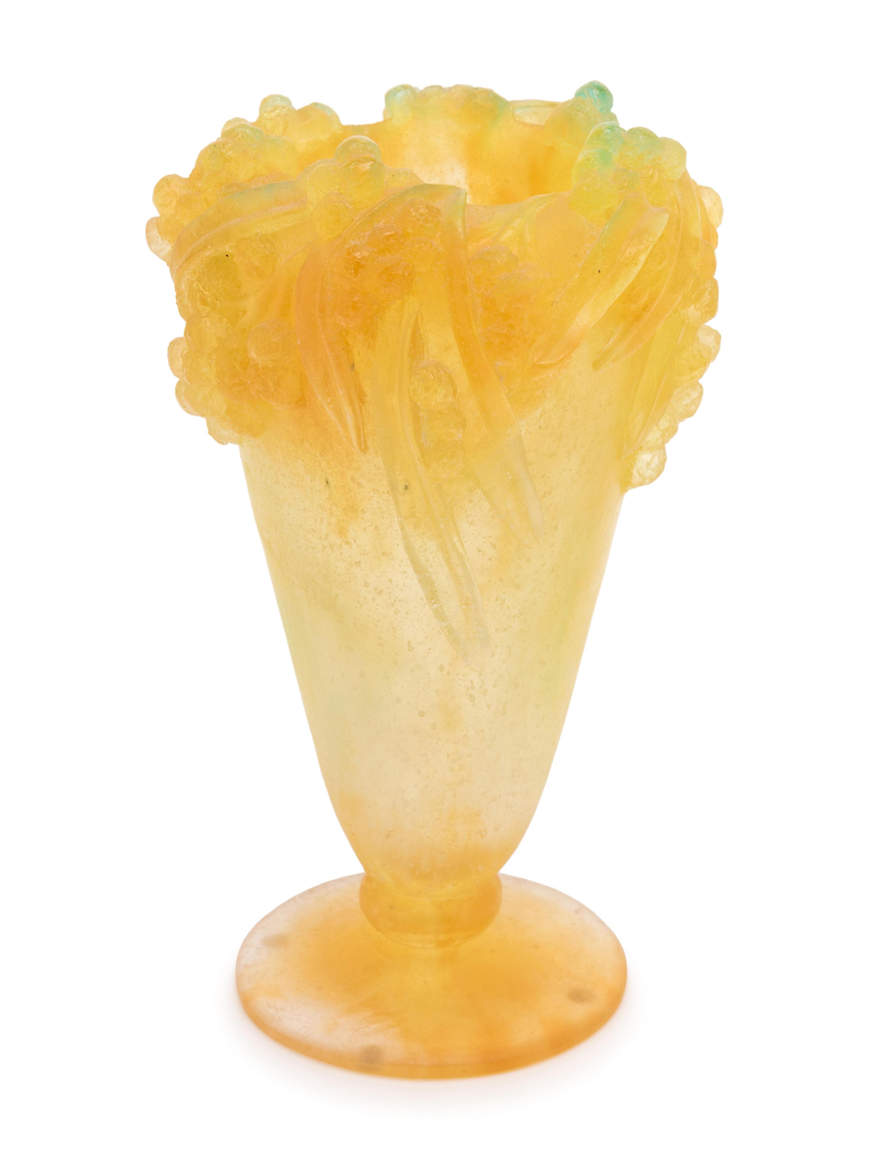 Pate de Verre Vase