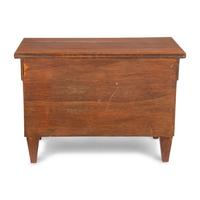 An Empire Style Diminutive Walnut Chest of Drawers