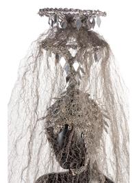 Paco Rabanne Headdress with Wire Veil