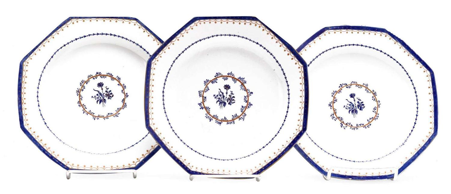 Group of Chinese Export porcelain tablewares second half 18th century and later