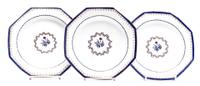 Group of Chinese Export porcelain tablewares second half 18th century and later