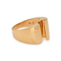 YELLOW GOLD RING