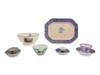A Group of Staffordshire Pearlware Articles