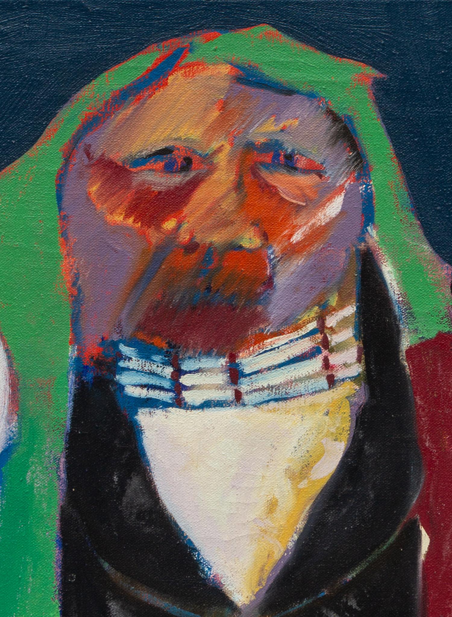 Indian with Peace Pipe
