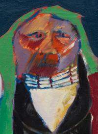 Indian with Peace Pipe