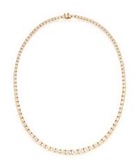 YELLOW GOLD AND DIAMOND RIVIÈRE NECKLACE