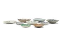 Nine Chinese Porcelain Plates