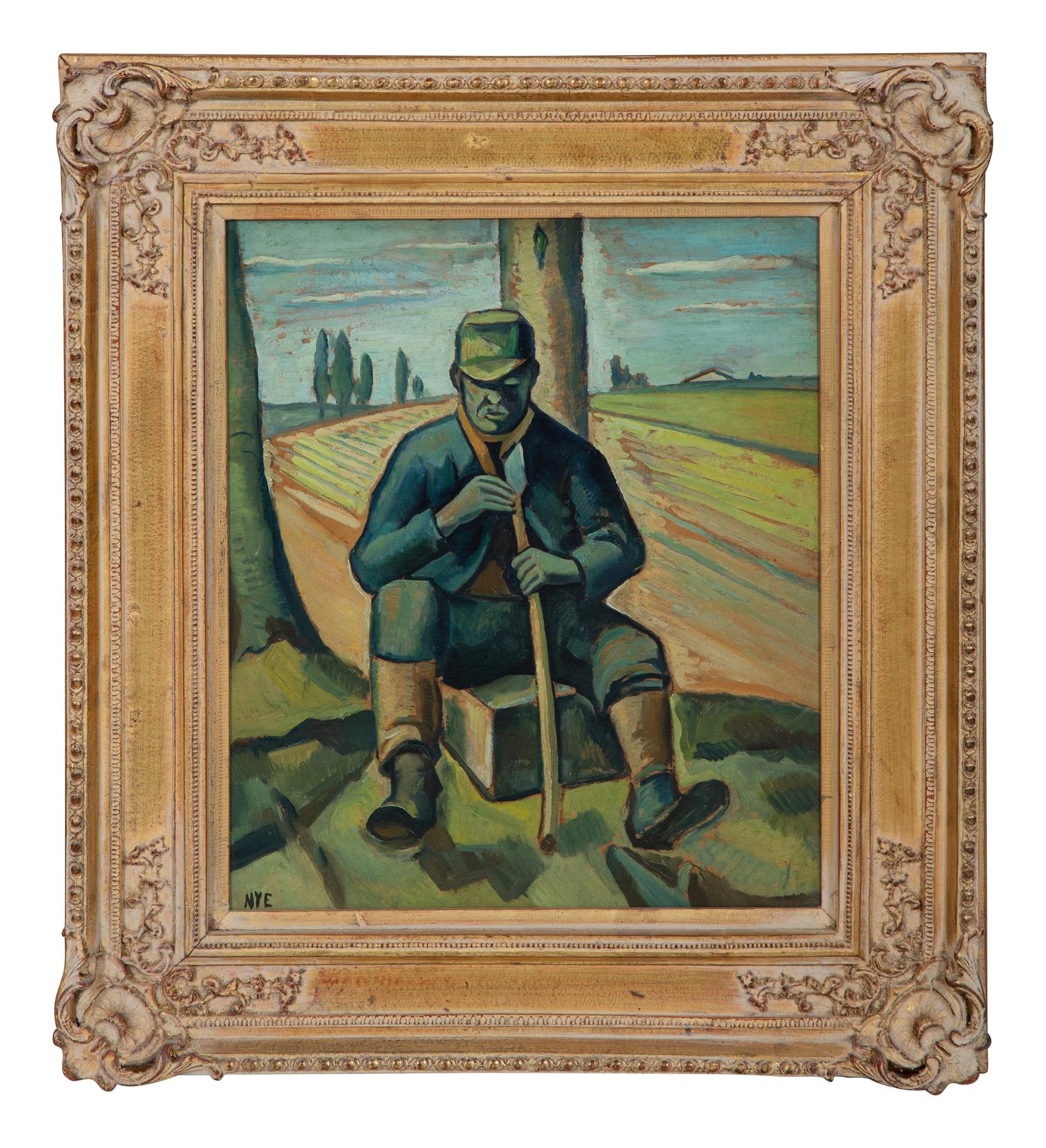 Farmer Resting