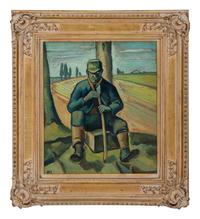 Farmer Resting