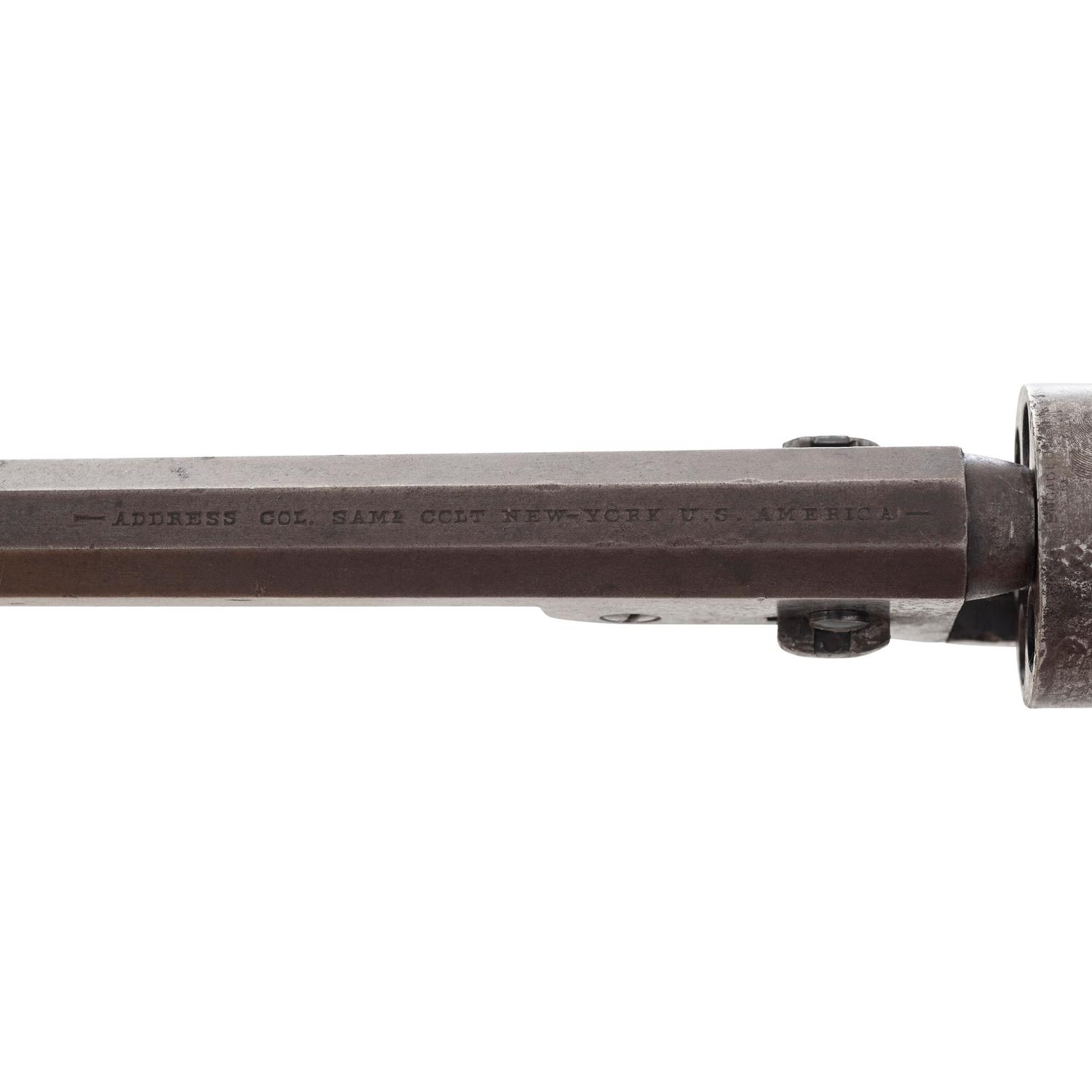Colt Model 1851 Navy Revolver Inscribed to B.J. Van Valkenburg - 21st Wisconsin Infantry