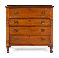 A Classical Maple Chest of Drawers