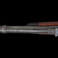 **Highly Embellished Walter Glaser Farquharson Action Rifle Deep Relief Engraved By Alvin A. White with Thomas Shelhamer Stock in .257 Roberts