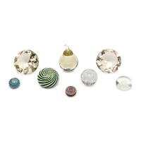 Eight Glass Paperweights