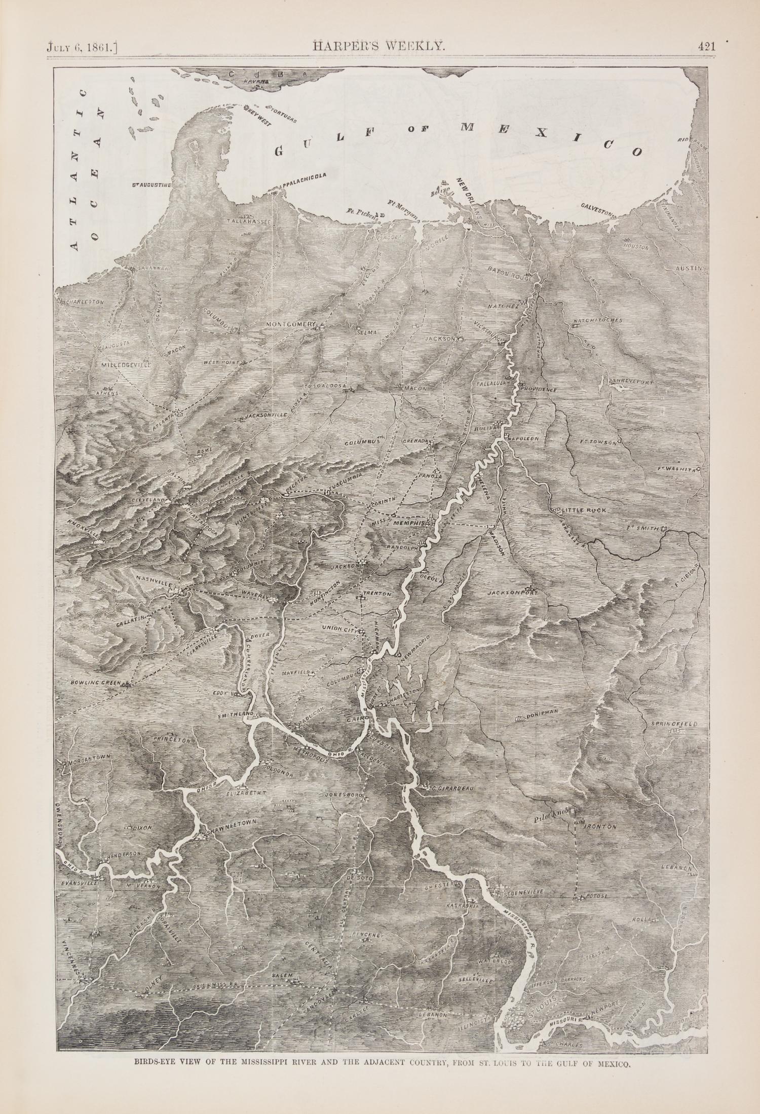 (CIVIL WAR, HARPER'S WEEKLY) NY, 1861-1865. Vols. V-IX. Full Civil War content. Profusely illustrated.