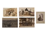 [BUFFALO SOLDIERS]. A large collection of photographs and documents related to 19th-20th century African American military service.