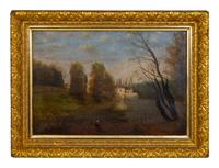 Man on a Lake