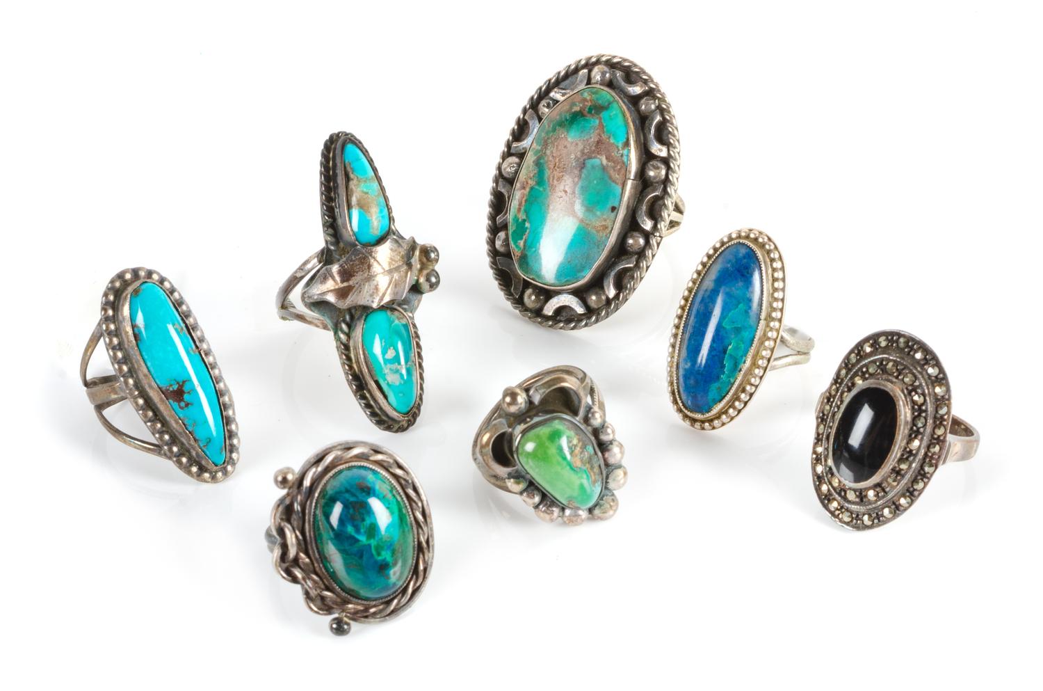 Seven Southwestern Rings