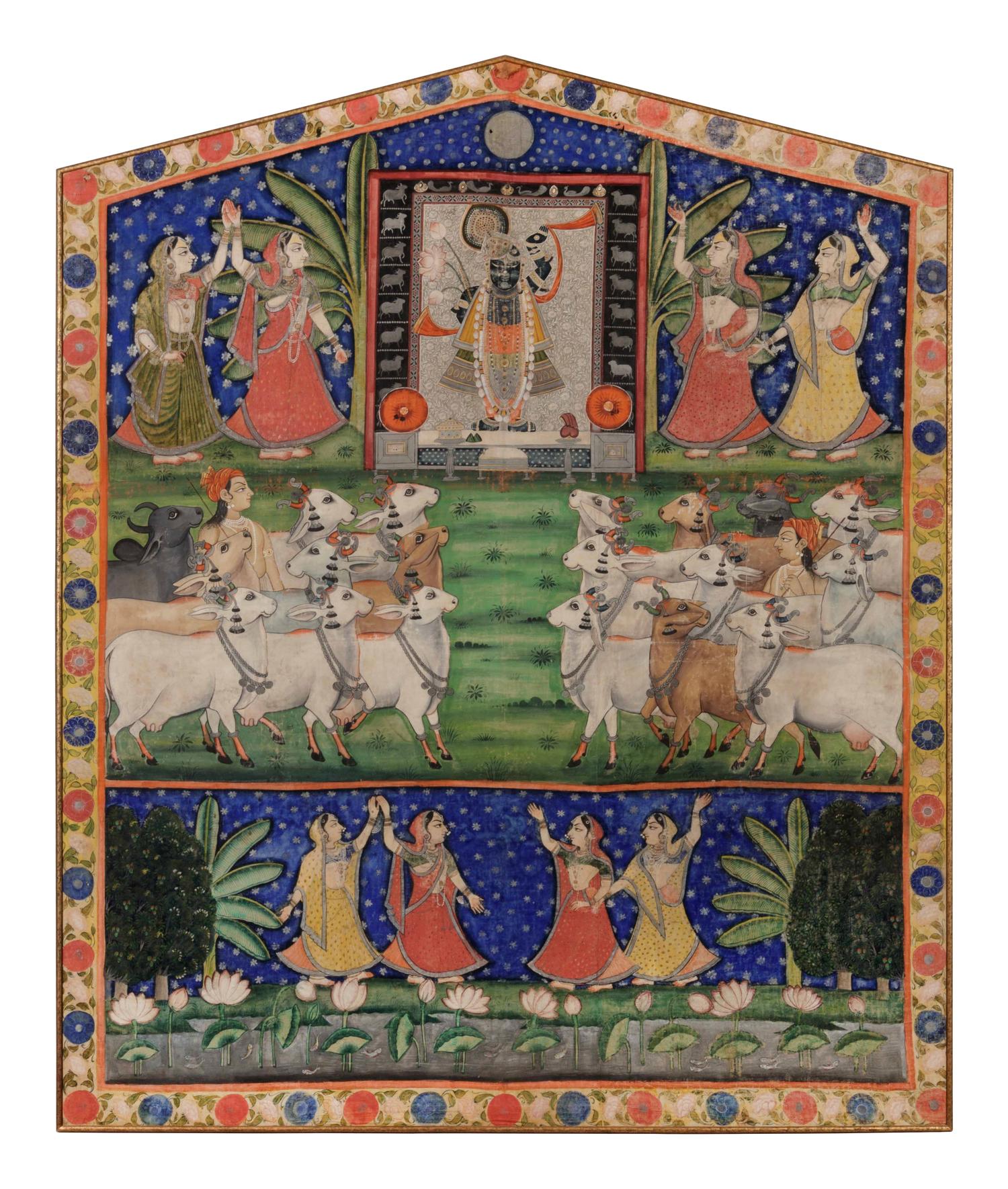 A Southeast Asian Silk Thangka