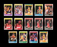 A Group of 31 1988 Fleer Basketball Cards Including a Michael Jordan All-Star No. 120 (PSA 9 MINT) and Scottie Pippen Rookie No. 20 (PSA 5 EX)