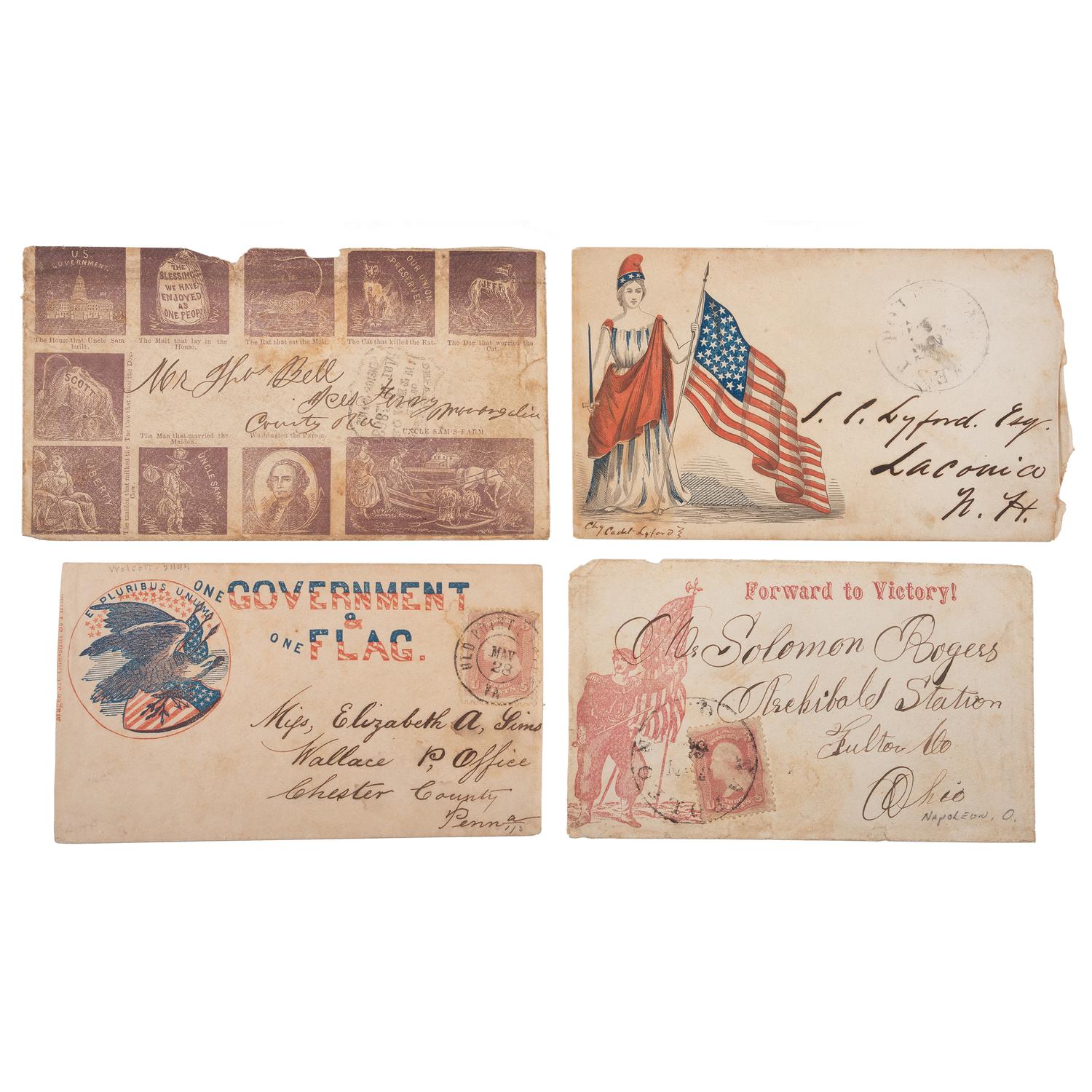 Civil War Patriotic Cover Collection