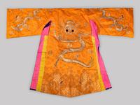 An Embroidered Silk Theatrical 'Dragon' Robe