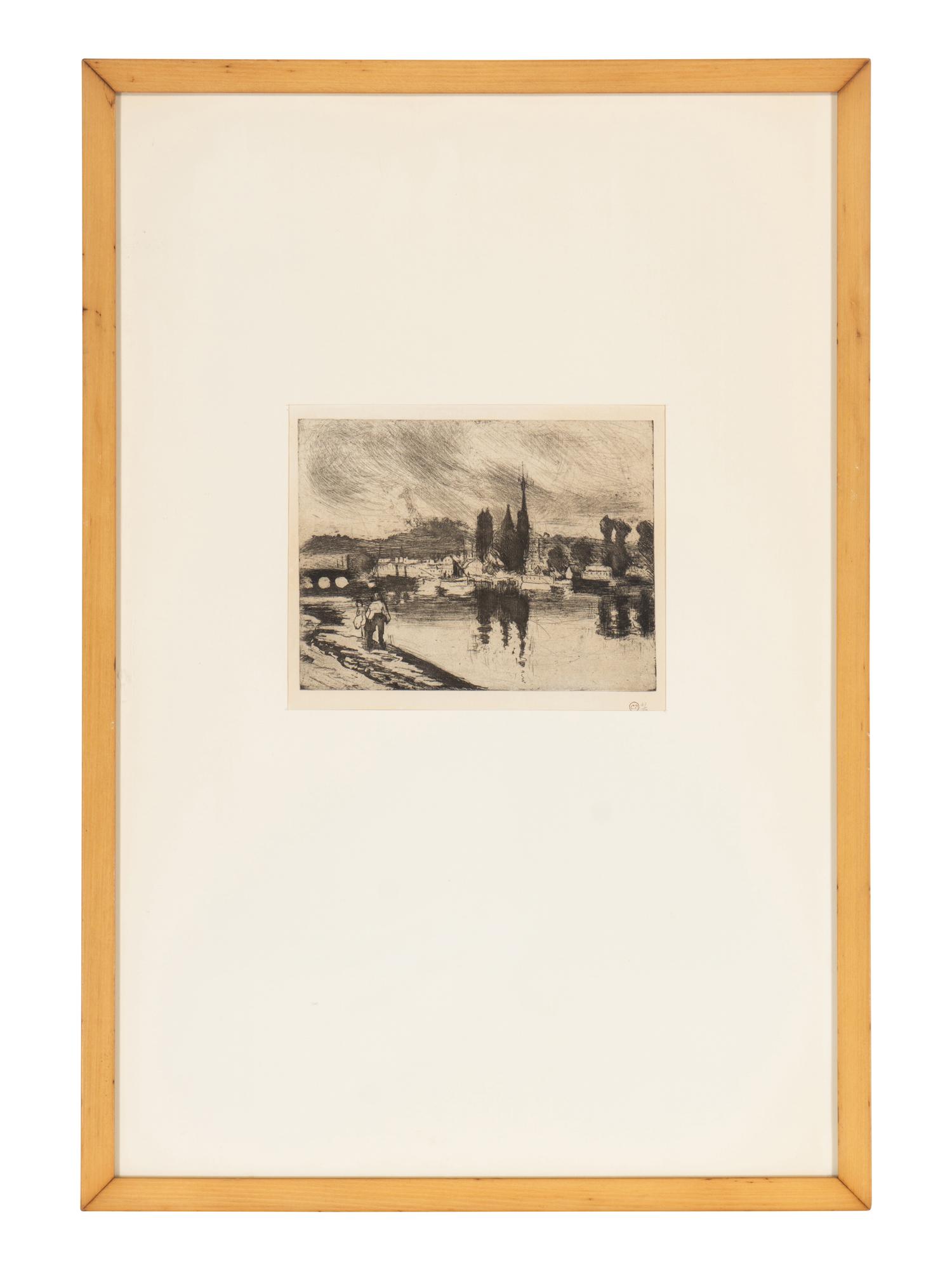 Vue de Rouen (Cours la Reine) , 1884