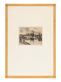 Vue de Rouen (Cours la Reine) , 1884