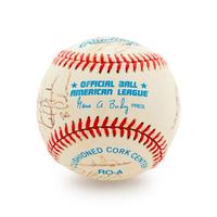 A Group of 19 Los Angeles Angels Signed Baseballs,