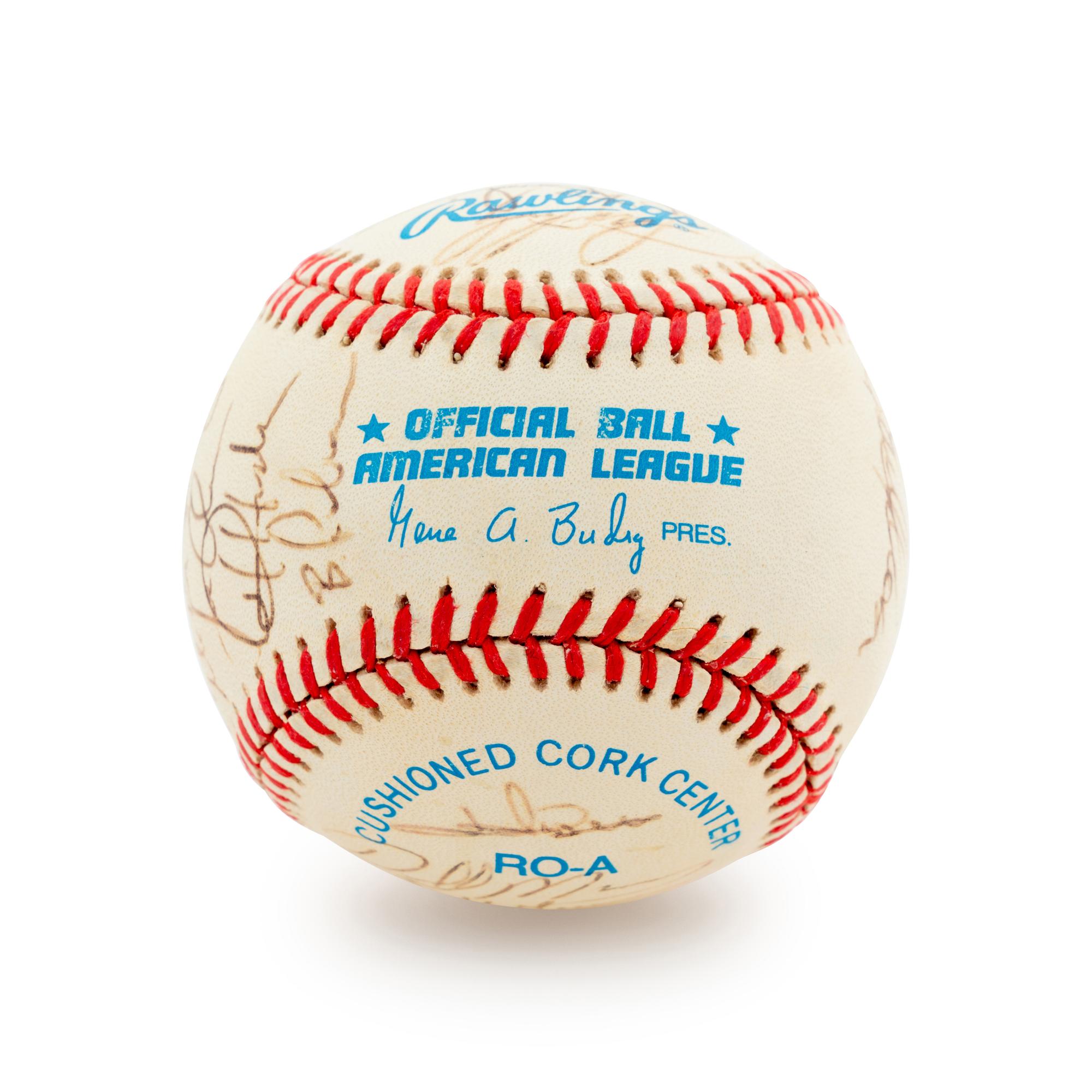 A Group of 19 Los Angeles Angels Signed Baseballs,
