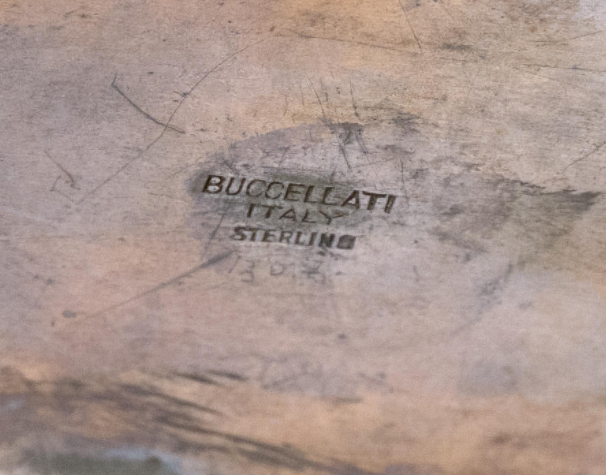 A Buccellati Silver Chestnut Box