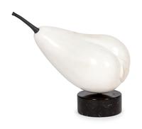 A Contemporary French Marble and Bronze Sculpture