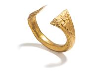 A Large Byzantine or Early Islamic Hollow Gold Bracelet