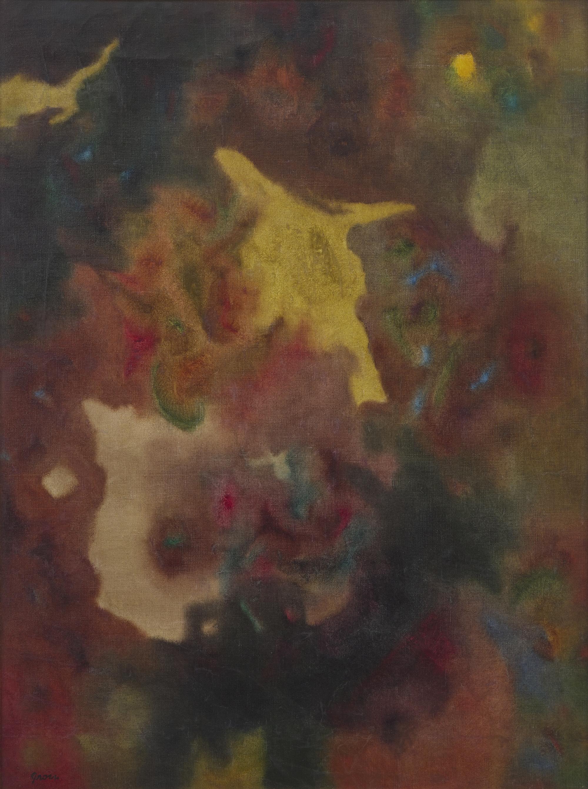 Untitled Group of Three Paintings