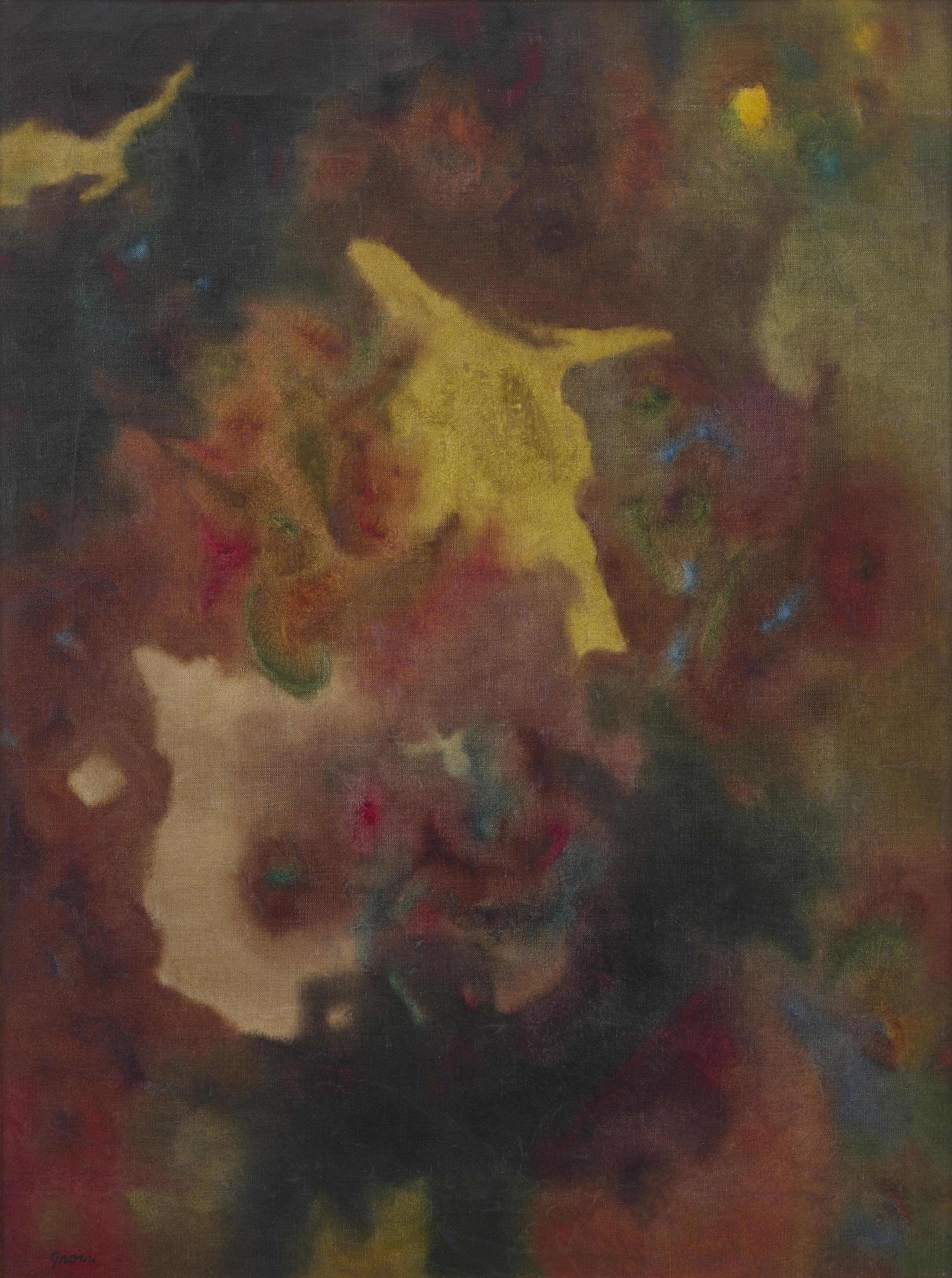 Untitled Group of Three Paintings