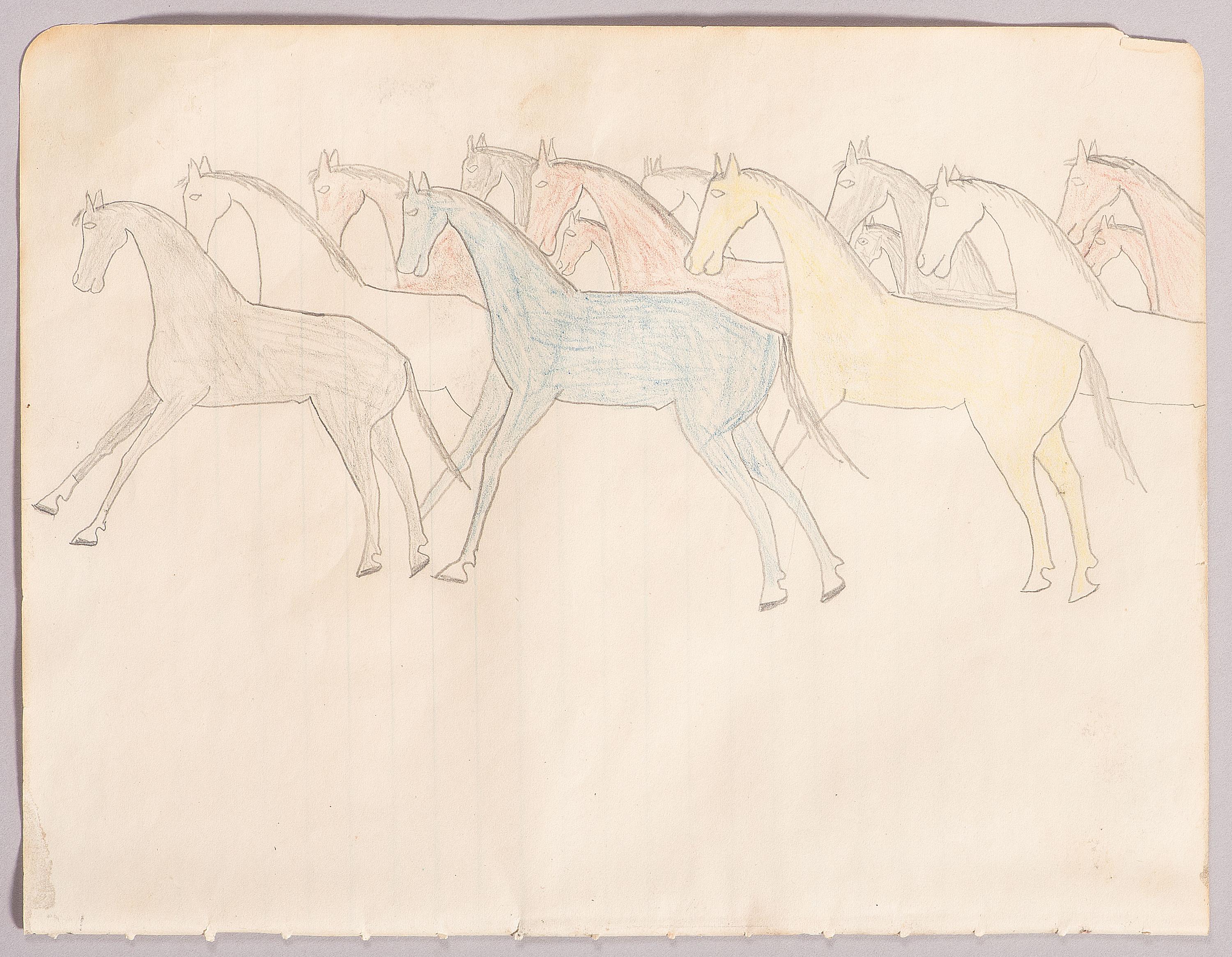 Ledger Drawing, Double-Sided