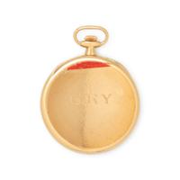 PATEK PHILIPPE, 18K YELLOW GOLD POCKET WATCH WITH PATEK SERVICE PAPERWORK