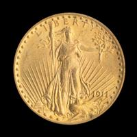 A United States 1911 St. Gaudens $20 Gold Coin