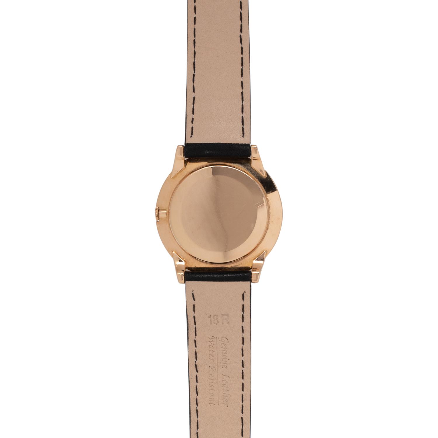 MOVADO, 18K PINK GOLD WRISTWATCH