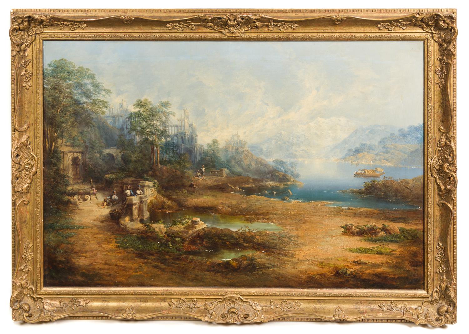 Artist Unknown, (19th Century), Figures in a Landscape