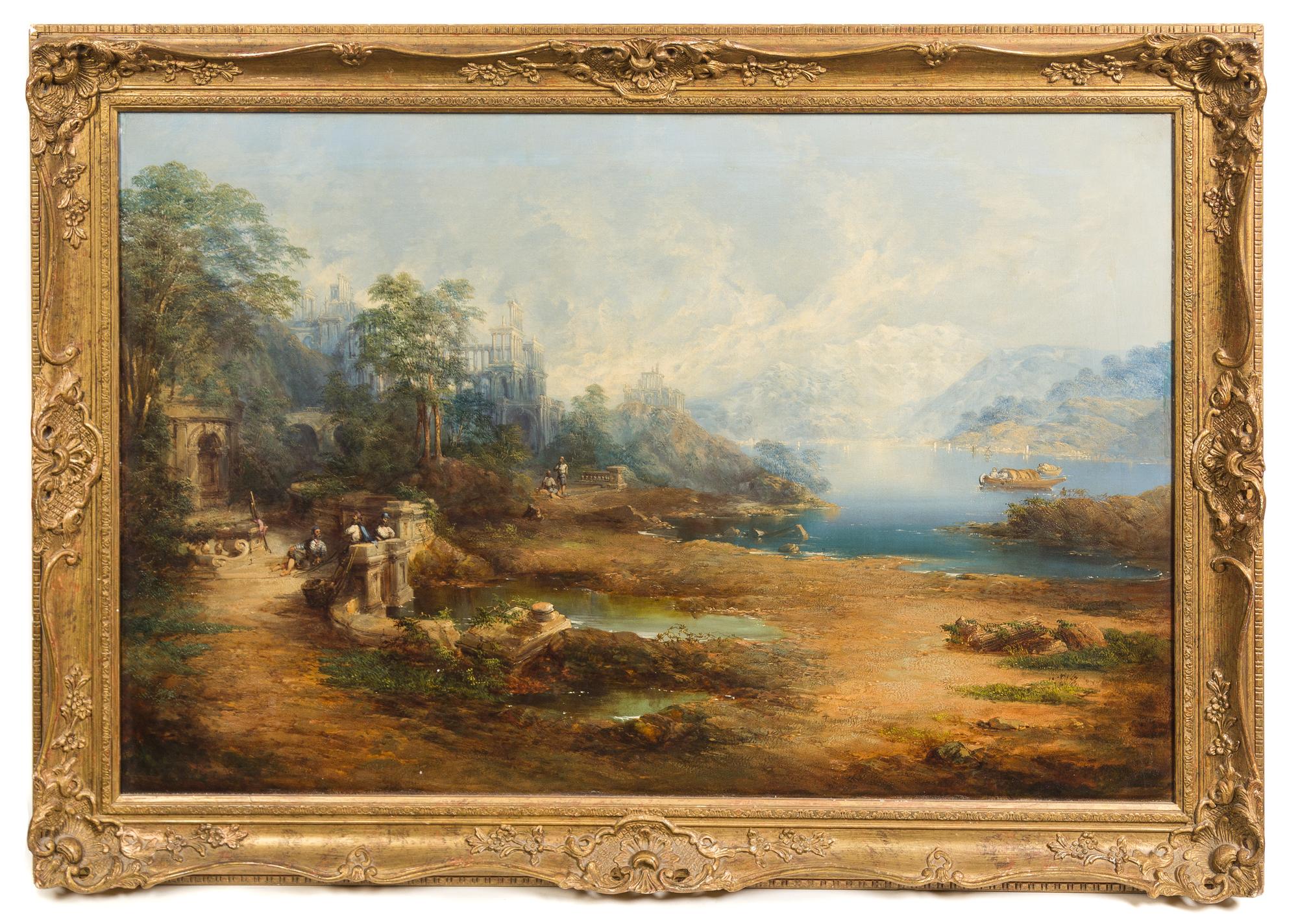 Artist Unknown, (19th Century), Figures in a Landscape