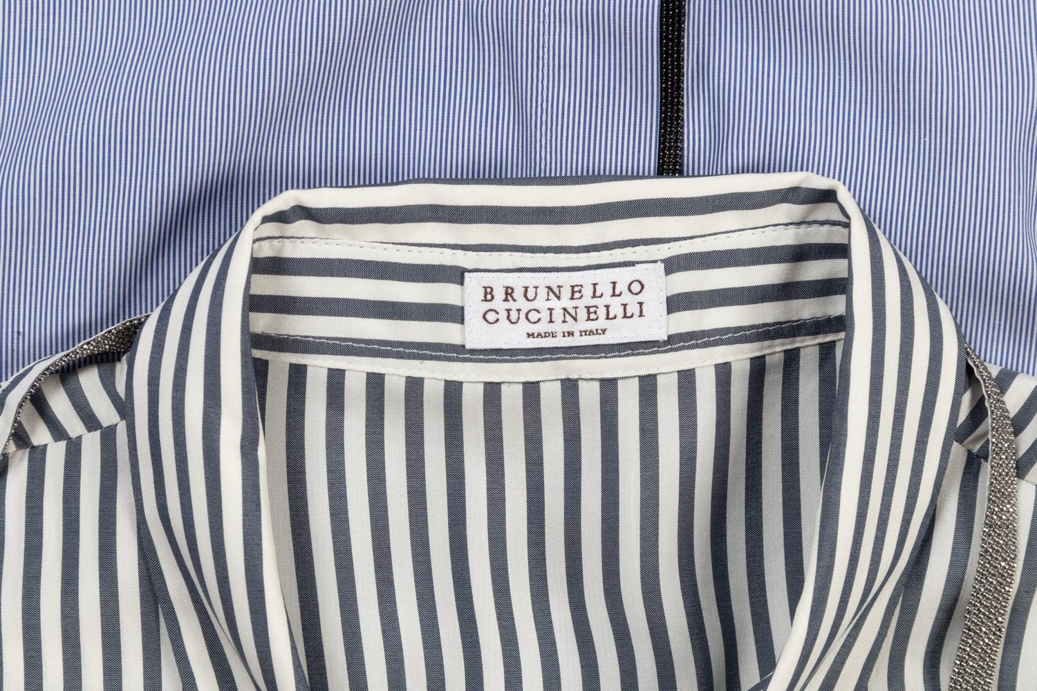 Five Brunello Cucinelli Dress Shirts